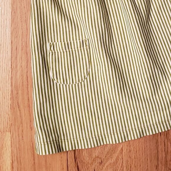 Tea Collection Green Stripe Dress - Picture 4 of 7